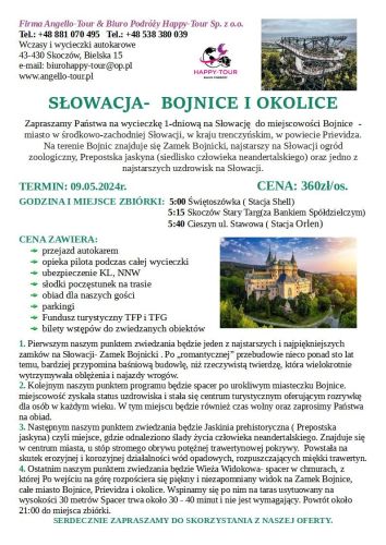 słowacja bojnice oferta zdjęcie